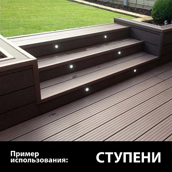 картинка ДПK доска террасная вельвет 24*143*3000мм шоколад комфорт от магазина Кубатура