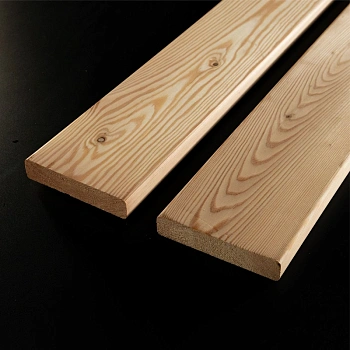 картинка Палубная доска 28*142*3000мм сорт А лиственница от магазина Кубатура