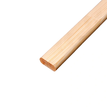 картинка Рейка сращенная для декора стен 18*40*3000мм сосна сорт Экстра (с увеличенной фаской R5 на углах) от магазина Кубатура