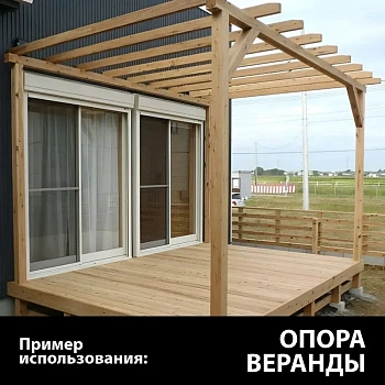 картинка Брус 100*150*6000мм 3-4 сорт (ГОСТ 8486-86) естественной влажности хвойные породы от магазина Кубатура