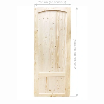 картинка Дверь межкомнатная глухая Классика 2000*700мм от магазина Кубатура