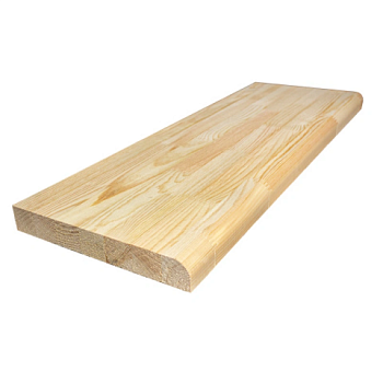 картинка Ступень 40*300*1200мм Сосна сорт Экстра сращенная (с фаской) от магазина Кубатура