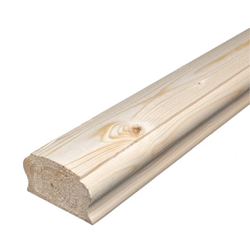 картинка Поручень 45*65*3000мм Ель/Сосна сорт А сращенный под балясину 50мм от магазина Кубатура