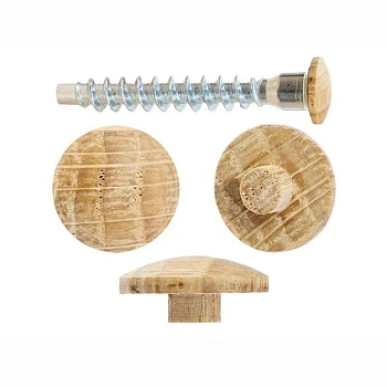 картинка Заглушка под конфирмат ПРОФЕССИОНАЛ D4мм сосна (30шт/уп) от магазина Кубатура