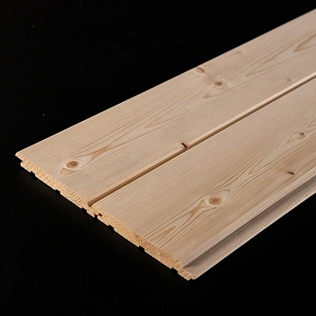 картинка Имитация бруса Карельский профиль 17*146(131)*6000мм Вологда сорт АВ ель (4шт/уп) от магазина Кубатура