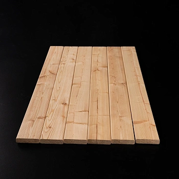 картинка Планкен прямой 20*90*1000мм сорт АВ лиственница от магазина Кубатура