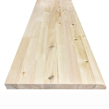 картинка Ступень 30*300*1000мм Ель/Сосна сорт АВ сращенная (с фаской) от магазина Кубатура