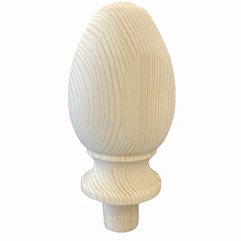 картинка Накладка на столб овальная 100мм Сосна сорт Экстра сращенная от магазина Кубатура