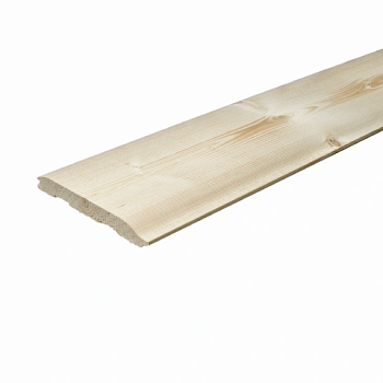 картинка Имитация бруса Финский профиль ель/сосна 17*143(135)*1000мм сорт АВ (5шт/уп) от магазина Кубатура