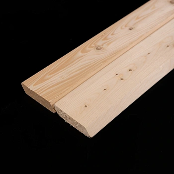картинка Планкен скошенный 20*95*3000мм сорт АВ ель/сосна от магазина Кубатура