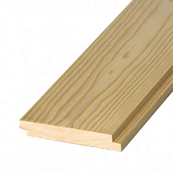 картинка Скандинавская фасадная доска профиль UYS 21*172(156)*6000мм 100% Ель сорт АВ Архангельск от магазина Кубатура