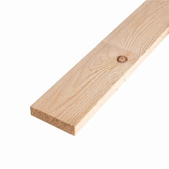 картинка Доска обрезная камерной сушки 25*100*6000мм ель/сосна 1-2 сорт дисковый распил (10-18%) от магазина Кубатура