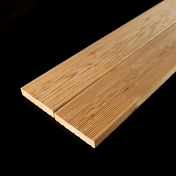 картинка Террасная доска Вельвет 27*142*4000мм сорт А лиственница от магазина Кубатура