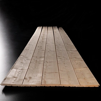 картинка Имитация бруса ИжПрофиль Ель 17*172(152)*1000мм сорт АВ увеличенный шип 20мм от магазина Кубатура