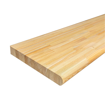 картинка Ступень 40*300*1000мм Лиственница сорт AВ сращенная (с фаской) от магазина Кубатура