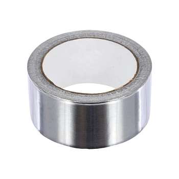 картинка Клейкая лента алюминиевая для термоизоляции 48мм*25м от магазина Кубатура