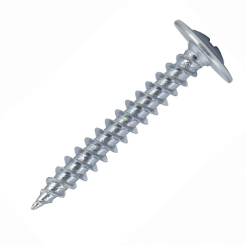 картинка Саморезы по дереву с пресс-шайбой 4.2*25мм оцинкованные от магазина Кубатура
