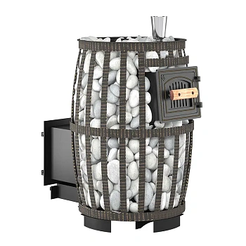 картинка Печь банная Везувий Легенда Русский пар Ковка 24 (271) Чугун от магазина Кубатура