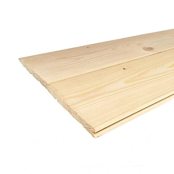 картинка Вагонка штиль ель/сосна 12,5*96(90)*3000мм сорт АВ Киров (10шт/уп) от магазина Кубатура