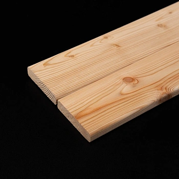 картинка Планкен прямой 20*90*1000мм сорт АВ лиственница от магазина Кубатура