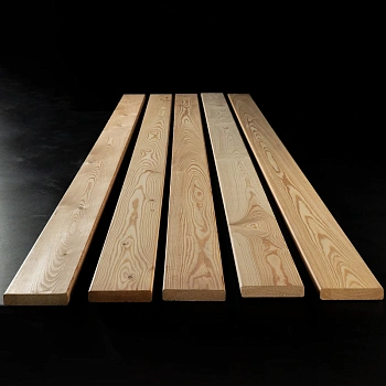 картинка Палубная доска 28*142*3000мм сорт А лиственница от магазина Кубатура