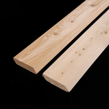 картинка Планкен скошенный 20*95*3000мм сорт АВ ель/сосна от магазина Кубатура