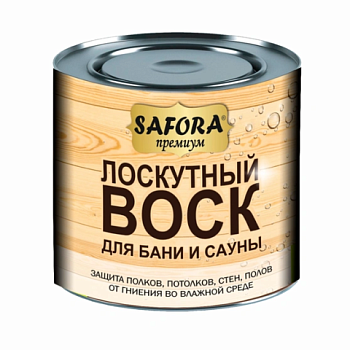 картинка Воск карнаубский для бани и сауны ПРЕМИУМ Safora 500мл от магазина Кубатура