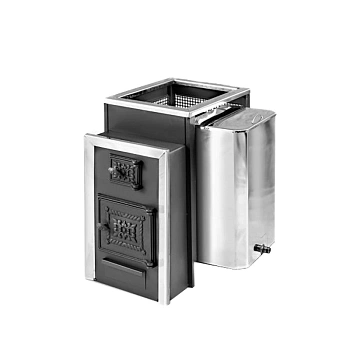 картинка Печь банная Радуга ПБ-21Б под навесной бак 45л, сталь 8мм от магазина Кубатура