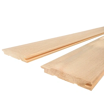 картинка Вагонка липа 15*96(88)*1000мм сорт Экстра (10шт/уп) от магазина Кубатура