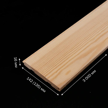 картинка Имитация бруса ель/сосна 16*142(135)*3000мм сорт С Вологда от магазина Кубатура