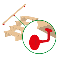 Опоры для поручней