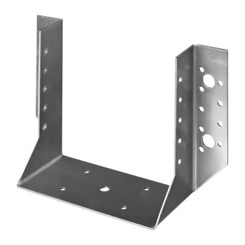 картинка Опора бруса раскрытая оцинкованная 150*150*2мм от магазина Кубатура