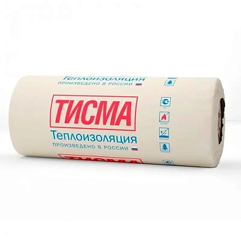 картинка Утеплитель Тисма 50*1200*8300мм рулон (2 шт/уп, Λ0.044, S19.92м²) от магазина Кубатура
