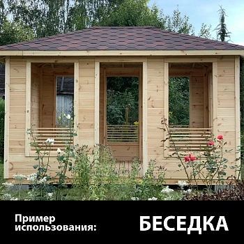 картинка Имитация бруса ель/сосна 16*142(135)*3000мм сорт С Вологда от магазина Кубатура