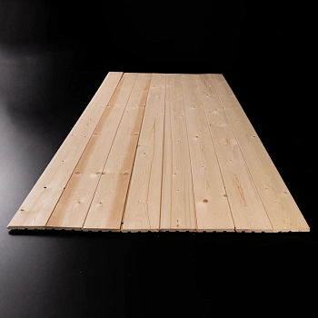 картинка Вагонка штиль ель/сосна 12,5*115(110)*1000мм сорт С Киров (10шт/уп) от магазина Кубатура