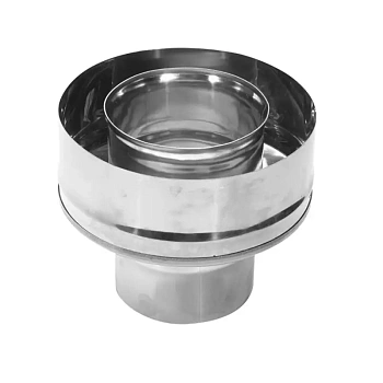 картинка Переход моно/сэндвич D150/210 нерж.сталь 430-0.8/0.5мм от магазина Кубатура