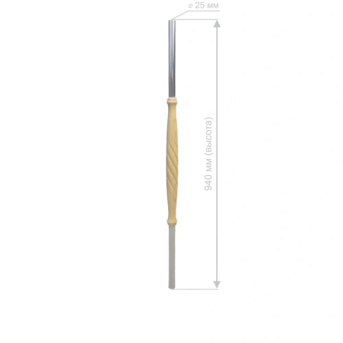 картинка Комбинированная балясина № 18 от магазина Кубатура