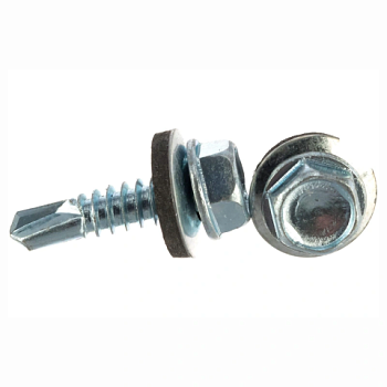 картинка Саморезы кровельные цинк 5,5*25мм металл/металл от магазина Кубатура