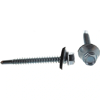 картинка Саморезы кровельные цинк 5,5*76мм металл/металл от магазина Кубатура