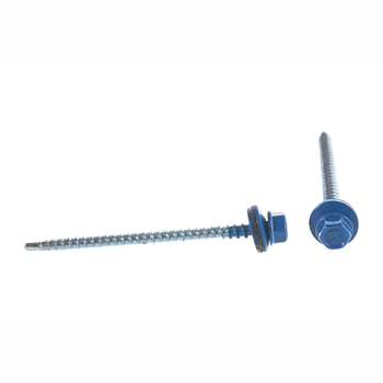 картинка Саморезы кровельные 4,8*70мм RAL 5002 (ультрамарин) металл/дерево от магазина Кубатура