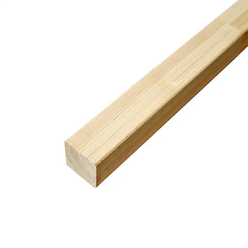 картинка Брусок сращенный для перегородок 50*50*3000мм сосна сорт Экстра (с фаской R3 на углах) от магазина Кубатура