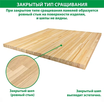 картинка Площадка 40*1000*1000мм Лиственница сорт А сращенная от магазина Кубатура