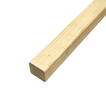 картинка Брусок сращенный для перегородок 40*40*3000мм сосна сорт Экстра (с фаской R5 на углах) от магазина Кубатура