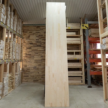 картинка Щит мебельный 18*300*3000мм Сосна сорт Экстра сращенный от магазина Кубатура