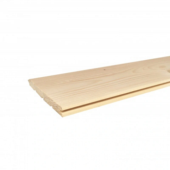 картинка Вагонка штиль ель/сосна 12,5*96(90)*3000мм сорт АВ Киров (10шт/уп) от магазина Кубатура