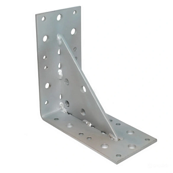 картинка Уголок 200*200*100*6мм с ребром жесткости от магазина Кубатура