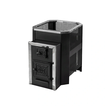 картинка Печь банная Радуга ПБ-33 без теплообменника, сталь 6мм от магазина Кубатура