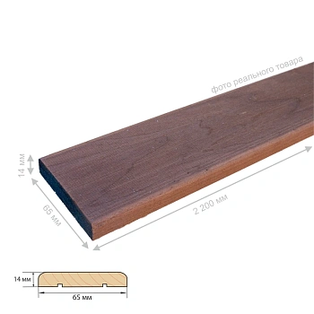картинка Наличник термоосина плоский 65*2200 сорт А от магазина Кубатура
