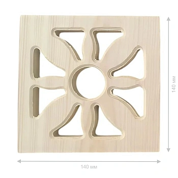 картинка Розетка соединительная для наличника №1 квадратная от магазина Кубатура
