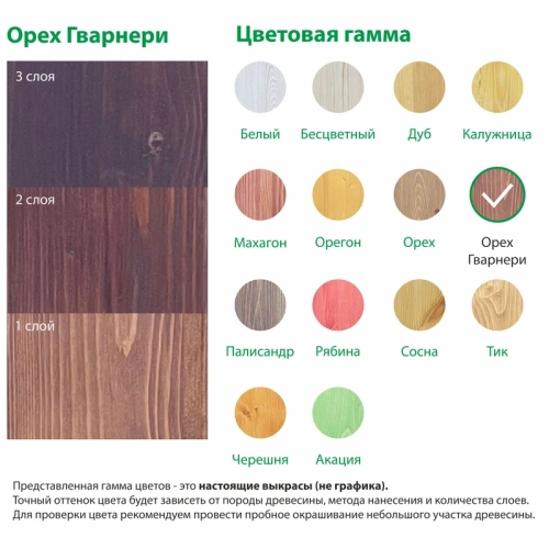картинка Текстурол ТИКСО Гварнери Орех 1л деревозащитное средство от магазина Кубатура